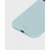 holdit iPhone 16 Pro Deksel Silikon Mineral Blue