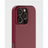 holdit iPhone 16 Pro Deksel Silikon Red Velvet