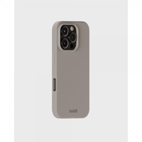 holdit iPhone 16 Pro Deksel Silikon Taupe