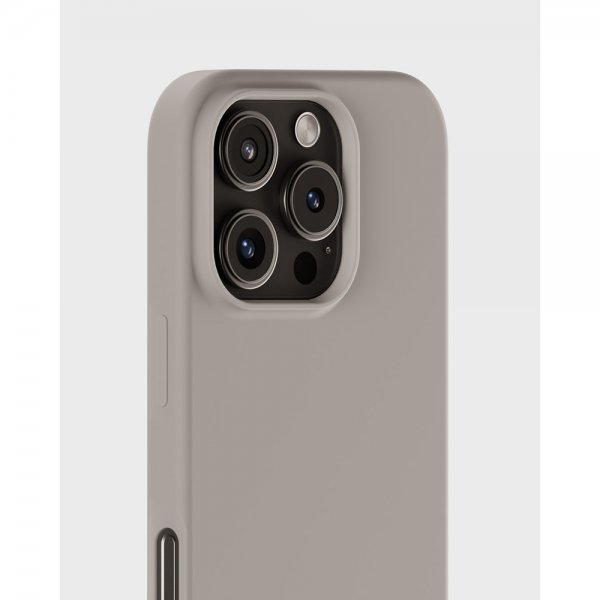 holdit iPhone 16 Pro Deksel Silikon Taupe