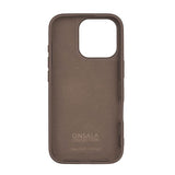 Onsala iPhone 16 Pro Deksel Silicone Touch Chocolate