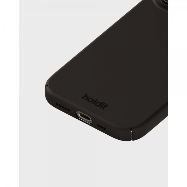holdit iPhone 16 Pro Deksel Slim Case Svart