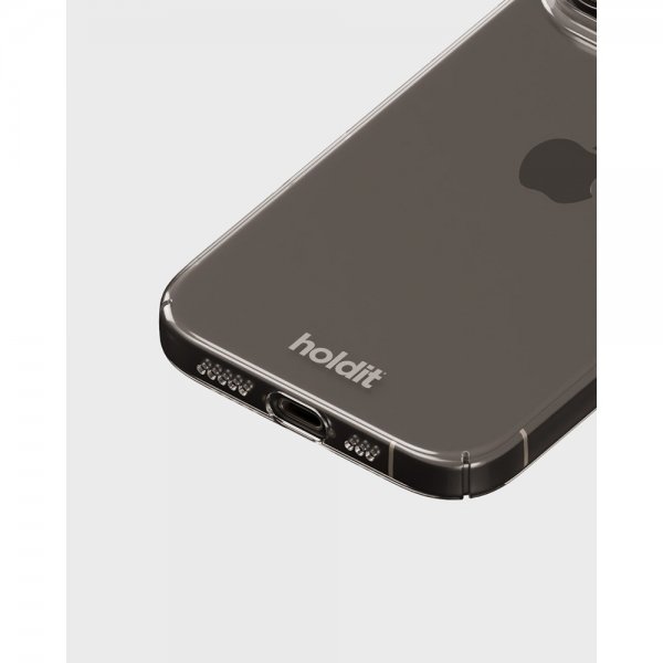 holdit iPhone 16 Pro Deksel Slim Case Transparent