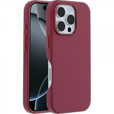 Otterbox iPhone 16 Pro Deksel Symmetry Cactus Leather MagSafe Foxberry