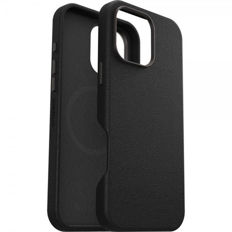 Otterbox iPhone 16 Pro Deksel Symmetry Cactus Leather MagSafe Noir Ash