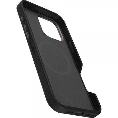 Otterbox iPhone 16 Pro Deksel Symmetry Cactus Leather MagSafe Noir Ash