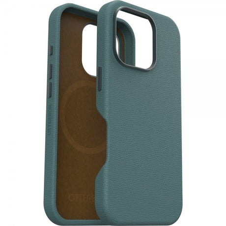 Otterbox iPhone 16 Pro Deksel Symmetry Cactus Leather MagSafe Sagebrush
