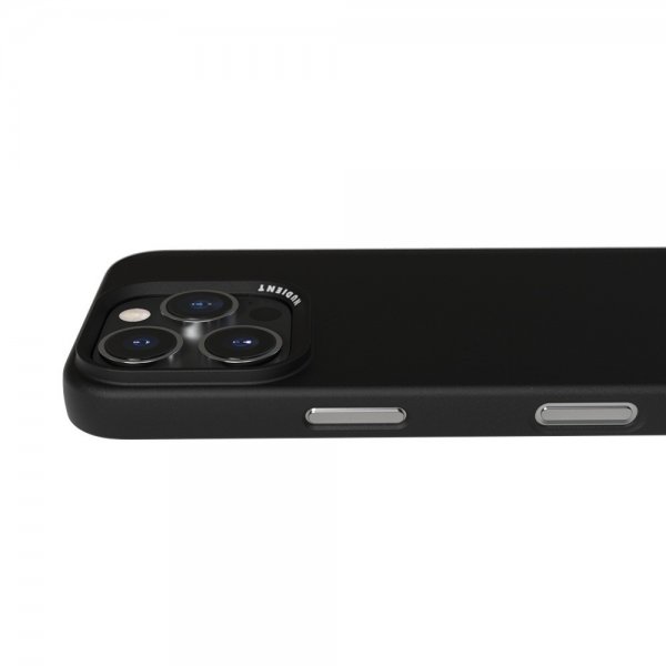 Nudient iPhone 16 Pro Deksel Thin Case MagSafe Ink Black