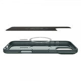 Spigen iPhone 16 Pro Deksel Thin Fit MagFit Abyss Green