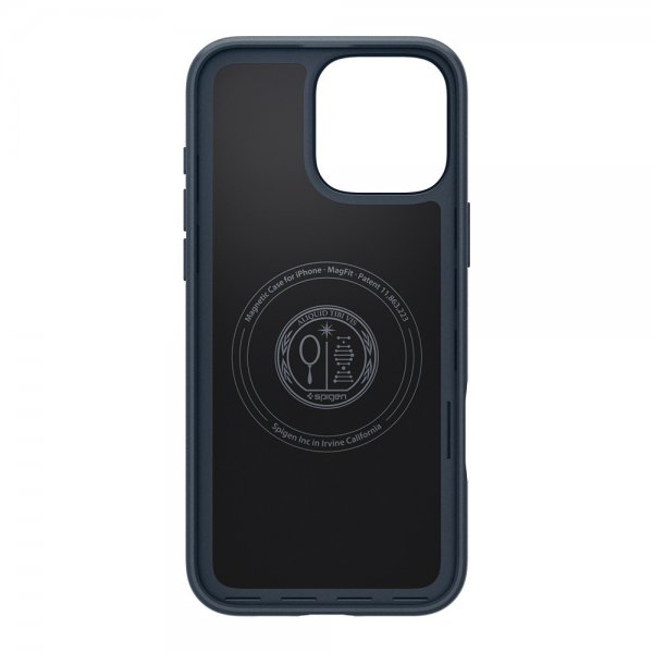Spigen iPhone 16 Pro Deksel Thin Fit MagFit Metal Slate