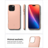 Spigen iPhone 16 Pro Deksel Thin Fit MagFit Rose Titanium