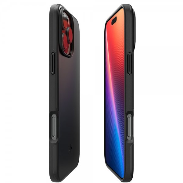 Spigen iPhone 16 Pro Deksel Thin Fit MagFit Svart