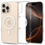 Spigen iPhone 16 Pro Deksel Thin Fit T MagFit Clear White