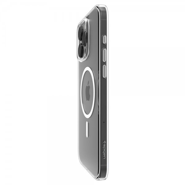 Spigen iPhone 16 Pro Deksel Thin Fit T MagFit Clear White