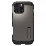 Spigen iPhone 16 Pro Deksel Tough Armor MagFit Gunmetal