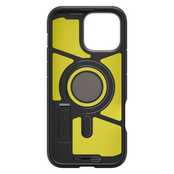 Spigen iPhone 16 Pro Deksel Tough Armor MagFit Gunmetal