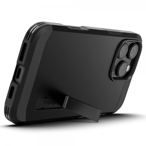Spigen iPhone 16 Pro Deksel Tough Armor T MagFit Svart