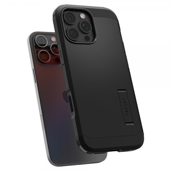 Spigen iPhone 16 Pro Deksel Tough Armor T MagFit Svart