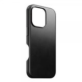 Nomad iPhone 16 Pro Deksel Traditional Leather Case Horween Svart