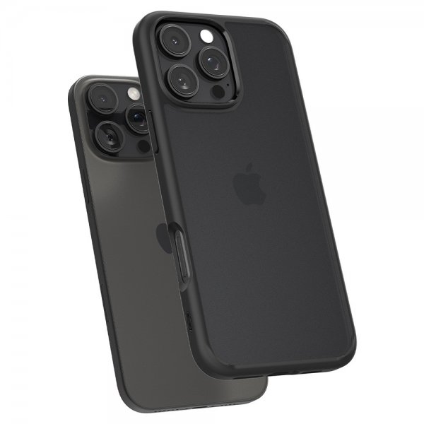 Spigen iPhone 16 Pro Deksel Ultra Hybrid Frost Black