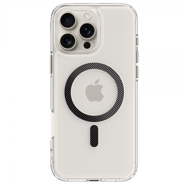 Spigen iPhone 16 Pro Deksel Ultra Hybrid MagFit Carbon Fiber