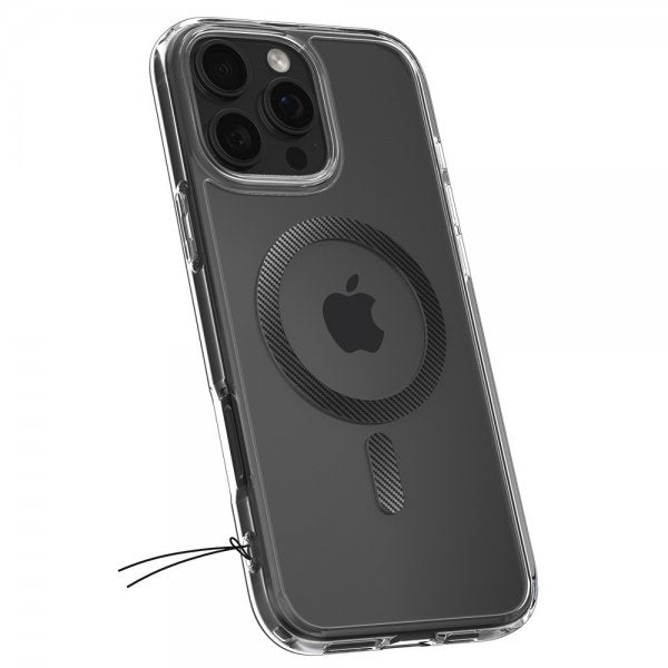 Spigen iPhone 16 Pro Deksel Ultra Hybrid MagFit Carbon Fiber