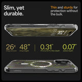 Spigen iPhone 16 Pro Deksel Ultra Hybrid MagFit Digital Camo