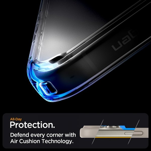 Spigen iPhone 16 Pro Deksel Ultra Hybrid MagFit Frost Natural Titanium