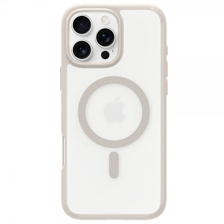 Spigen iPhone 16 Pro Deksel Ultra Hybrid MagFit Frost Natural Titanium