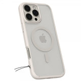 Spigen iPhone 16 Pro Deksel Ultra Hybrid MagFit Frost Natural Titanium