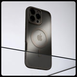 Spigen iPhone 16 Pro Deksel Ultra Hybrid MagFit Frost Natural Titanium
