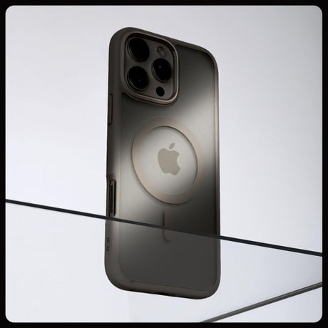 Spigen iPhone 16 Pro Deksel Ultra Hybrid MagFit Frost Natural Titanium