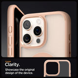 Spigen iPhone 16 Pro Deksel Ultra Hybrid MagFit Frost Rose Titanium