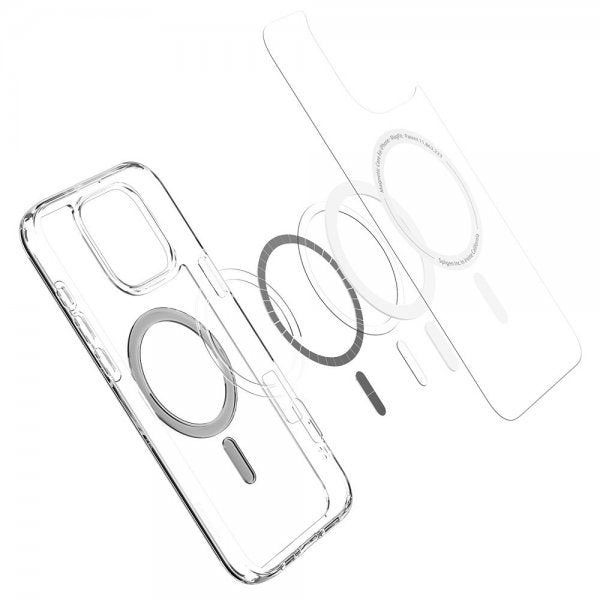 Spigen iPhone 16 Pro Deksel Ultra Hybrid MagFit Graphite
