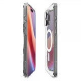 Spigen iPhone 16 Pro Deksel Ultra Hybrid MagFit Hvit