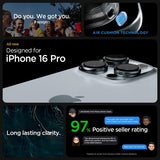 Spigen iPhone 16 Pro Deksel Ultra Hybrid Matte Svart