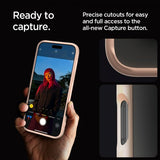 Spigen iPhone 16 Pro Deksel Ultra Hybrid Rose Titanium