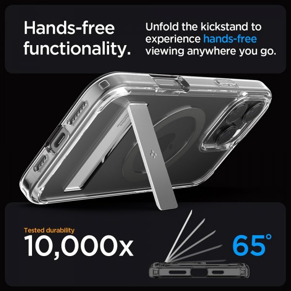 Spigen iPhone 16 Pro Deksel Ultra Hybrid S MagFit Graphite