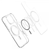 Spigen iPhone 16 Pro Deksel Ultra Hybrid T MagFit Clear White
