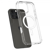 Spigen iPhone 16 Pro Deksel Ultra Hybrid T MagFit Clear White