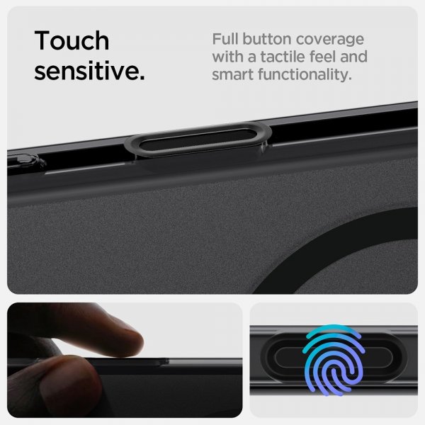 Spigen iPhone 16 Pro Deksel Ultra Hybrid T MagFit Frost Black