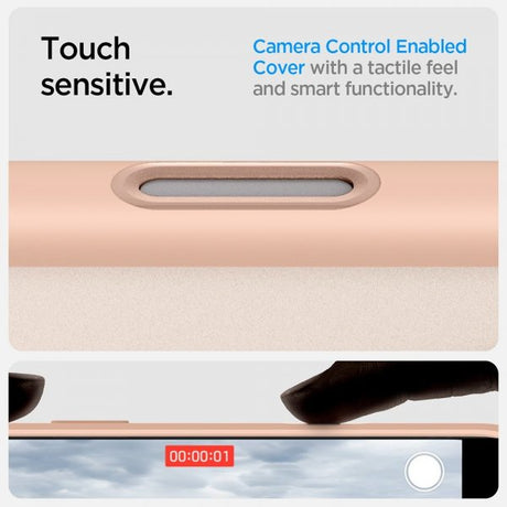 Spigen iPhone 16 Pro Deksel Ultra Hybrid T MagFit Frost Rose Titanium
