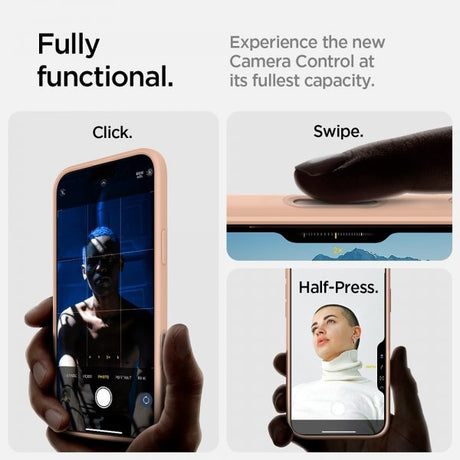 Spigen iPhone 16 Pro Deksel Ultra Hybrid T MagFit Frost Rose Titanium