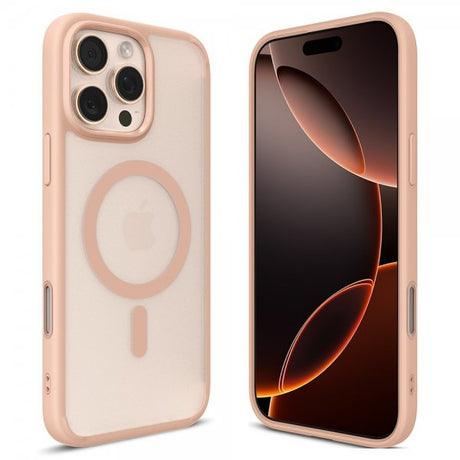 Spigen iPhone 16 Pro Deksel Ultra Hybrid T MagFit Frost Rose Titanium