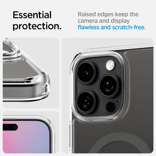 Spigen iPhone 16 Pro Deksel Ultra Hybrid T MagFit Graphite