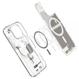 Spigen iPhone 16 Pro Deksel Ultra Hybrid Zero One MagFit Natural Titanium