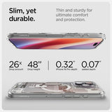 Spigen iPhone 16 Pro Deksel Ultra Hybrid Zero One MagFit Natural Titanium
