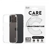 CARE by PanzerGlass iPhone 16 Pro Deksel Urban Combat Transparent