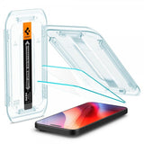 Spigen iPhone 16 Pro/iPhone 17/17 Pro Skjermbeskytter GLAS.tR EZ Fit 2-pakning