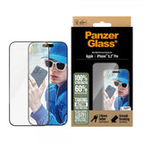 PanzerGlass iPhone 16 Pro Skjermbeskytter Ultra-Wide Fit EasyAligner